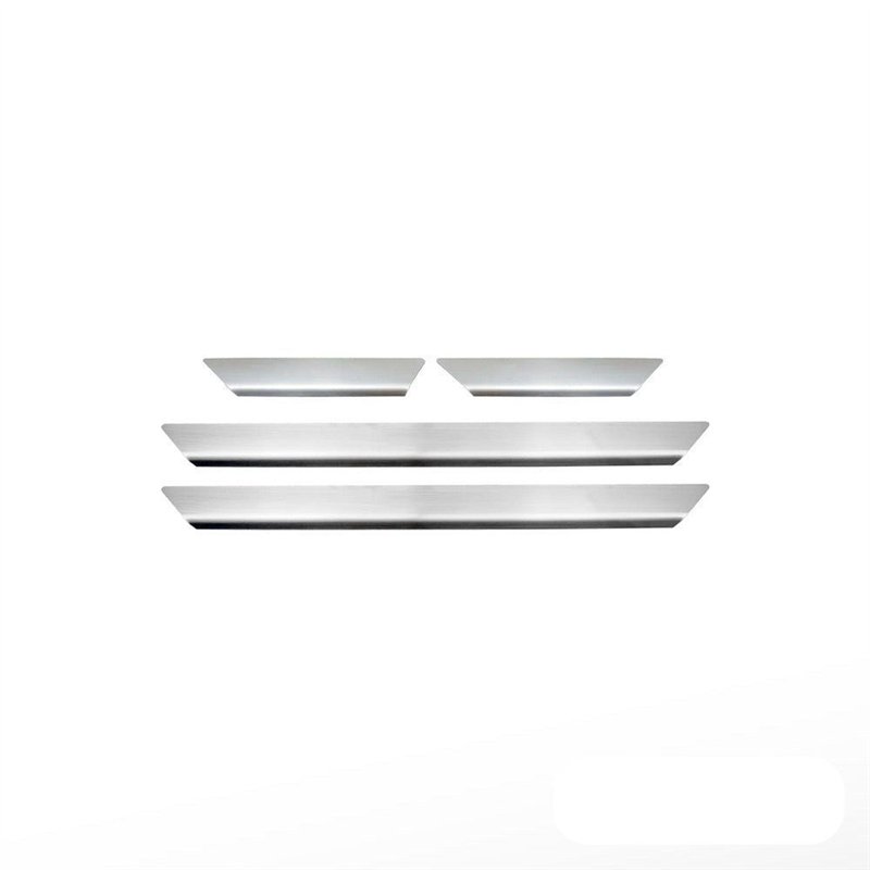 Listwy progowe do Nissan X-Trail I (T30) 2001-2007 | Chrom stal