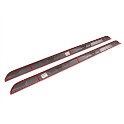 Listwy progowe zewnętrzne do Dacia Duster II 2018-2024 ABS