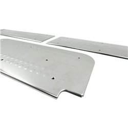 Sill trims for Skoda Octavia Liftback II (1Z) 2004-2013 | Chrome steel