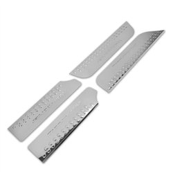 Covers for interior steps Volkswagen VW Multivan T4 1991-2003 Chrome steel