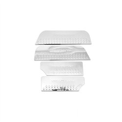 Covers for interior steps Volkswagen VW Multivan T4 1991-2003 Chrome steel