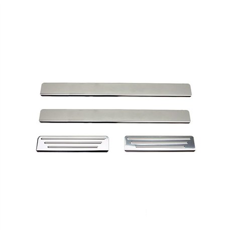 Listwy progowe do Dacia Duster II (HM | SR) 2018-2024 Chrom stal