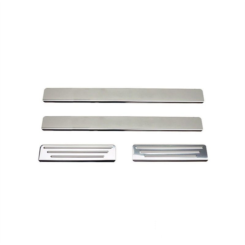 Listwy progowe do Dacia Duster II (HM | SR) 2018-2024 Chrom stal