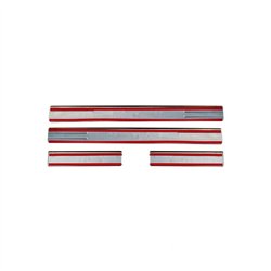 Listwy progowe do Dacia Duster II (HM | SR) 2018-2024 Chrom stal