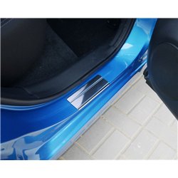 Listwy progowe do Nissan Qashqai III (J12) 2021- | Chrom stal