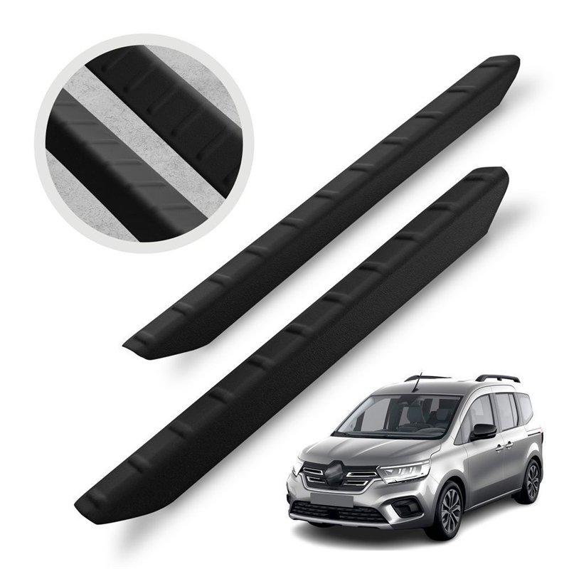 Listwy progowe przednie do Renault Kangoo III 2021- | ABS