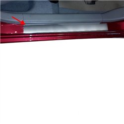 Listwy progowe do Renault Clio Hatchback IV 2012-2020 stal