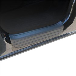 Front sill trims for Volkswagen VW Transporter (T6) 2015-2019 | Black ABS