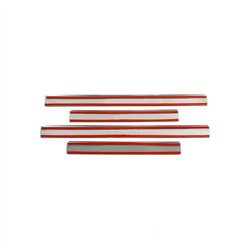 Listwy progowe do Peugeot Partner II (B9) 2008-2018 | Chrom stal