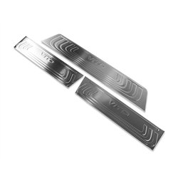 Covers for interior steps Mercedes Vito (W447) 2014- | Silver steel