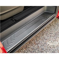 Covers for interior steps Mercedes V-Class (W447) 2014- | Silver steel