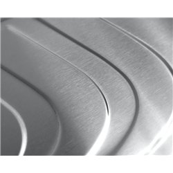 Covers for interior steps Mercedes V-Class (W447) 2014- | Silver steel