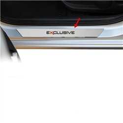 Universal front sill trims for Honda Civic Hatchback IX FB8/FK1/FK2/FK3 201