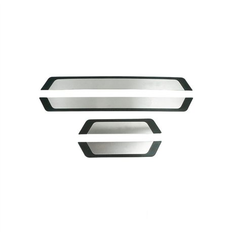 Sill trims for Peugeot 208 Hatchback I A9 C 2012-2019 Flexill steel carbon