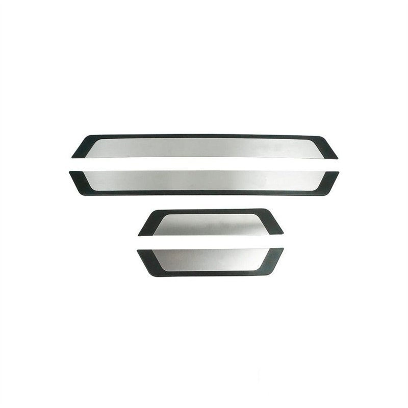 Sill trims for Peugeot 208 Hatchback I A9 C 2012-2019 Flexill steel carbon