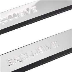 Universal sill trims for Peugeot 208 Hatchback I A9 C 2012-2019 steel