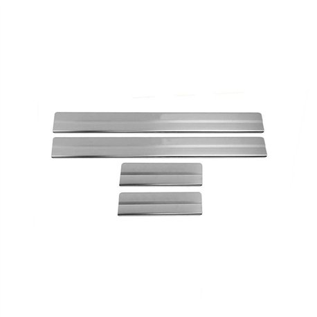 Sill trims for Nissan Qashqai II (J11) 2014-2021 | Graphite steel
