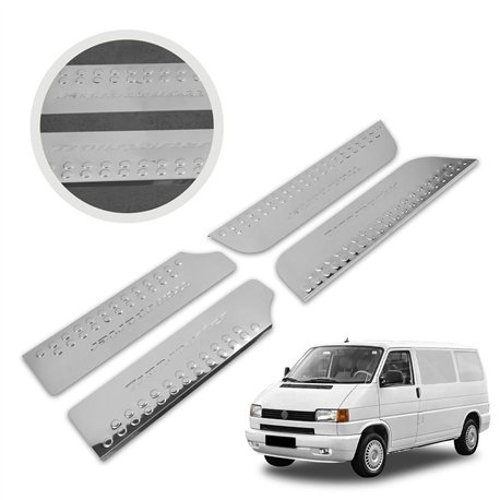 Covers for interior steps Volkswagen VW Transporter T4 1990-2003 steel