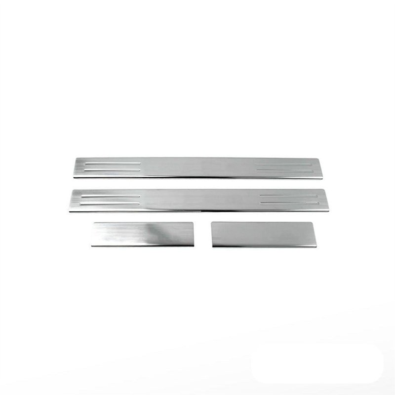 Sill trims for SEAT Leon ST Station Wagon III 5F 2013-2020 Chrome steel