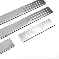 Sill trims for SEAT Leon ST Station Wagon III 5F 2013-2020 Chrome steel