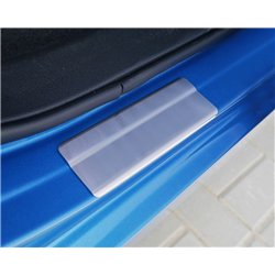 Listwy progowe do Nissan Qashqai II (J11) 2014-2021 | Chrom stal