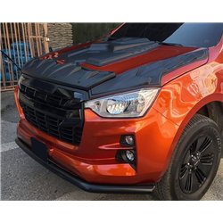 Osłona maski dzielona do Isuzu D-max III PRE-FL 2020-2024 ABS