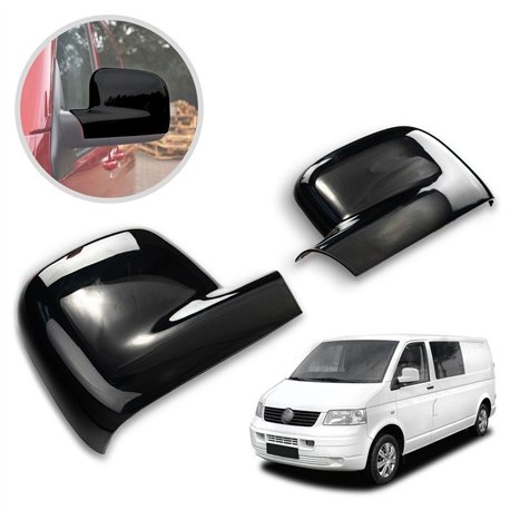 Nakładki na lusterka Volkswagen VW Transporter T5 PRE-FL 2003-2009 ABS