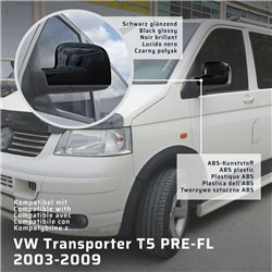 Nakładki na lusterka Volkswagen VW Transporter T5 PRE-FL 2003-2009 ABS