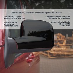 Nakładki na lusterka Volkswagen VW Caravelle (T5) PRE-FL 2003-2009 | ABS