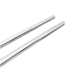 Listwy pod szyby boczne do Ford E-Tourneo Courier II 2023- | stal