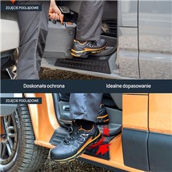 Listwy progowe Fiat Ducato II 230/240/244 1994-2006 Kompozyt PURowy PU