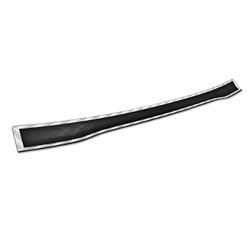 Rear bumper trim for Volkswagen VW Caravelle (T7) 2025- | Black Aluminum