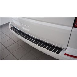 Rear bumper trim for Volkswagen VW California T6.1 2019-2024 steel carbon-