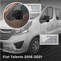 Nakładki na lusterka do Fiat Talento II (296 | X82) 2016-2021 ABS