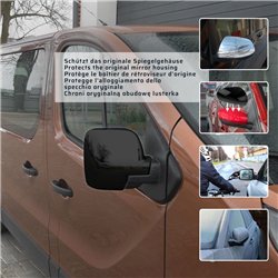 Nakładki na lusterka do Fiat Talento II (296 | X82) 2016-2021 ABS
