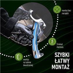 Nakładki na klamki do Volkswagen VW Caddy III 2003-2015 | stal