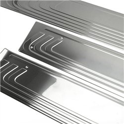 Nakładki na stopnie wewnętrzne Mercedes EQV (V447) 2019- | stal