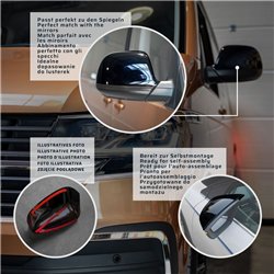 Nakładki na lusterka do Nissan NV300 I (J4) 2016-2021 | ABS