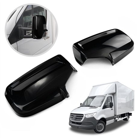 Nakładki na lusterka Mercedes Sprinter (W907 | W910) Cargo 2018- ABS