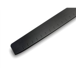 Rear bumper trim for Volkswagen VW California T5 2003-2015 Black Aluminum