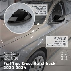 Nakładki na lusterka Fiat Tipo Cross Hatchback II 2020-2024 | ABS