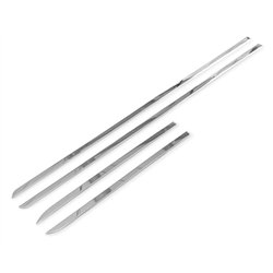 Side door trims for Ford Transit Courier II (V769) 2023- | Chrome steel