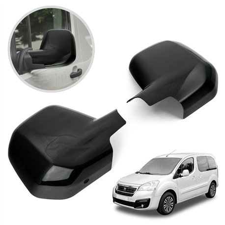 Nakładki na lusterka Peugeot Partner II B9 X Tepee PRE-FL 2008-2012 ABS