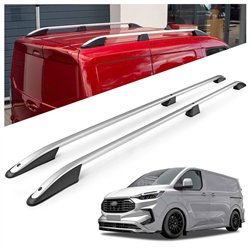 Relingi dachowe Ford Transit Custom II V710 L2 LWB 2023- Alumin