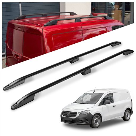 Relingi dachowe Mercedes Citan (W420) 2021- | Aluminium plastik