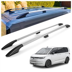 Relingi dachowe Volkswagen VW Multivan T7 L1 / L2 2021- Aluminium