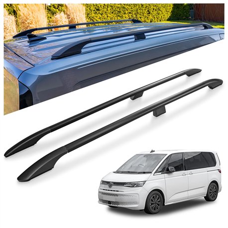 Relingi dachowe Volkswagen VW Multivan T7 L1 / L2 2021- Aluminium plasti