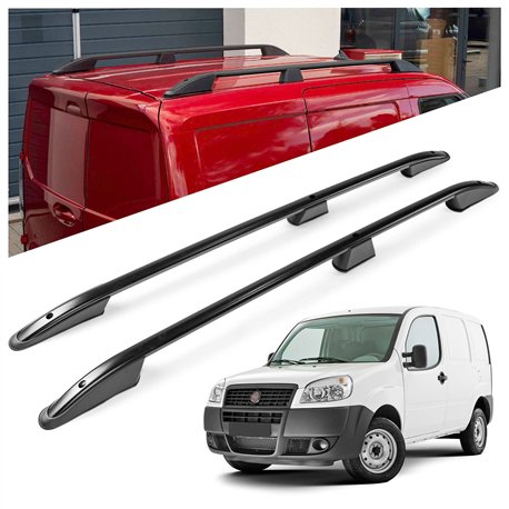 Relingi dachowe do Fiat Doblo I 2001-2010 | Aluminium plastik