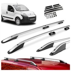Relingi dachowe do Fiat Fiorino III 2008-2018 | Aluminium plastik