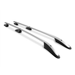 Roof rails for Citroen Nemo I (A | 225L) 2008-2014 Silver Aluminum Plastic